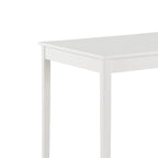 Set da pranzo in legno da 45 pezzi con schienale e gambe a scala