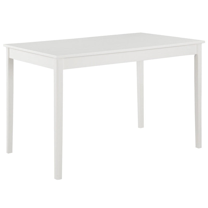 Set da pranzo in legno da 45 pezzi con schienale e gambe a scala