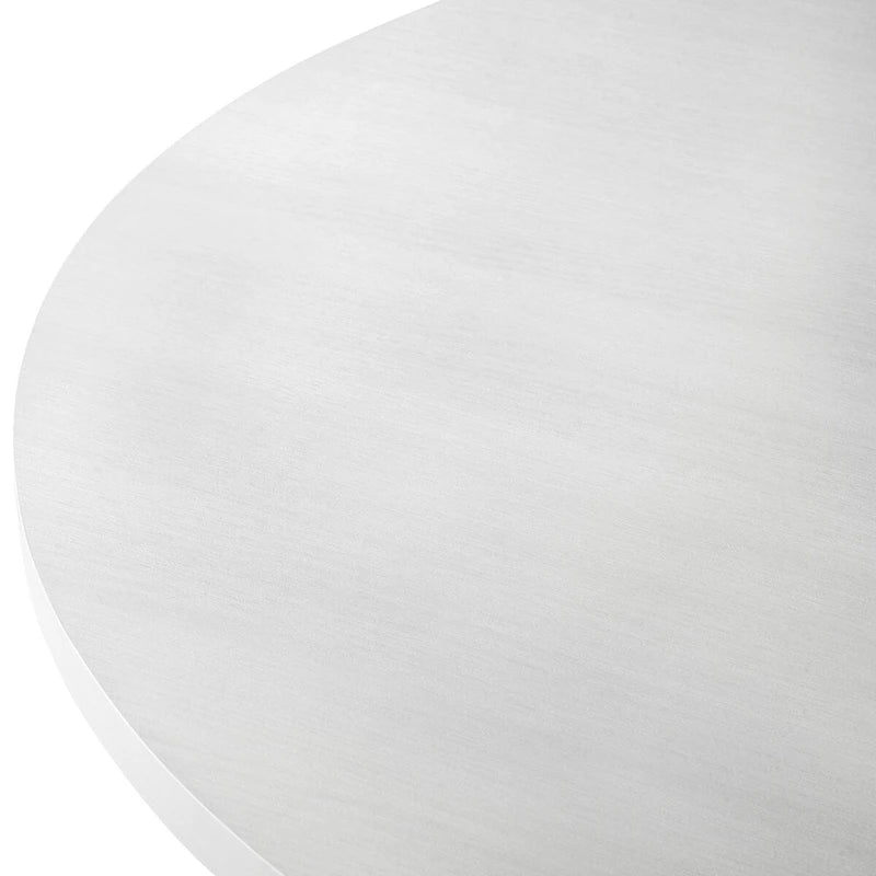 Set da pranzo rotondo Roundhill Furniture Evatt da 5 pezzi, tavolo rotondo a cavalletto con 4 sedie eleganti