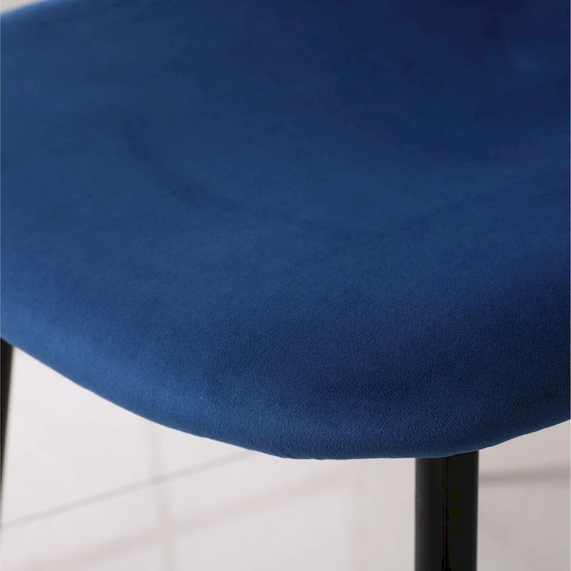 Set da pranzo rotondo Roundhill Furniture Evatt da 5 pezzi, tavolo rotondo a cavalletto con 4 sedie eleganti