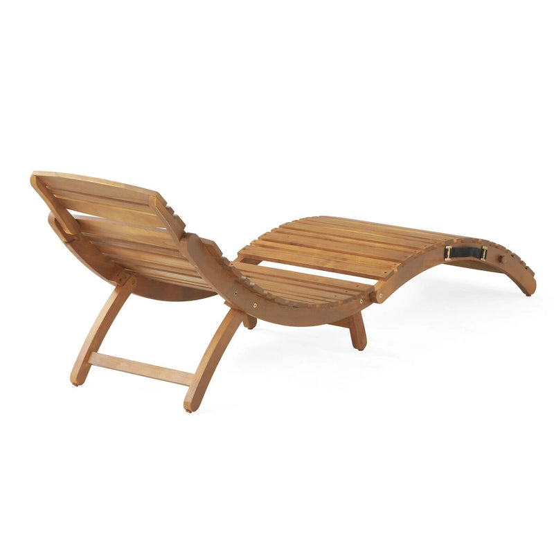 Sdraio pieghevole in legno Lahaina - come da immagine