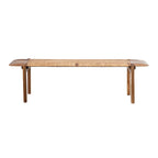 Panchina in Teak e Rattan