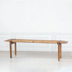 Panchina in Teak e Rattan