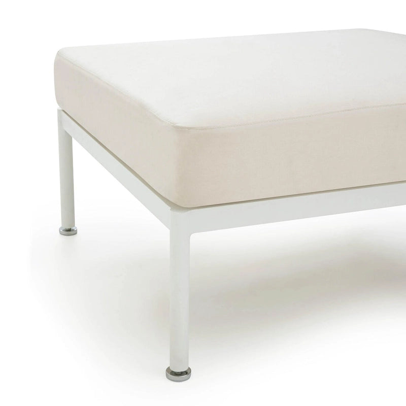 Pouf da esterno Dunes color crema