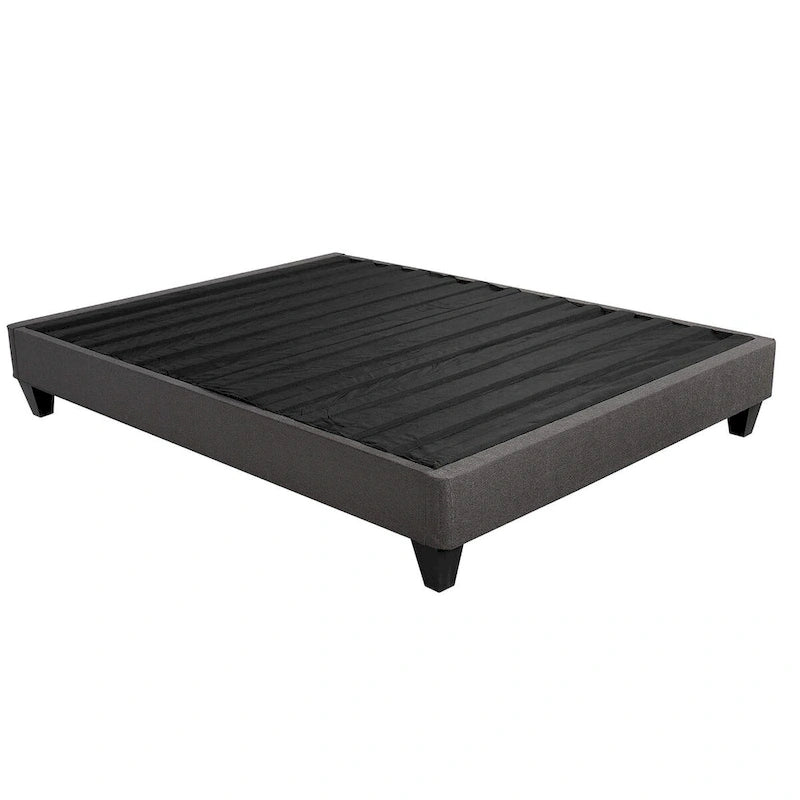Base materasso 14 pollici, Base letto a piattaforma, Grigio scuro