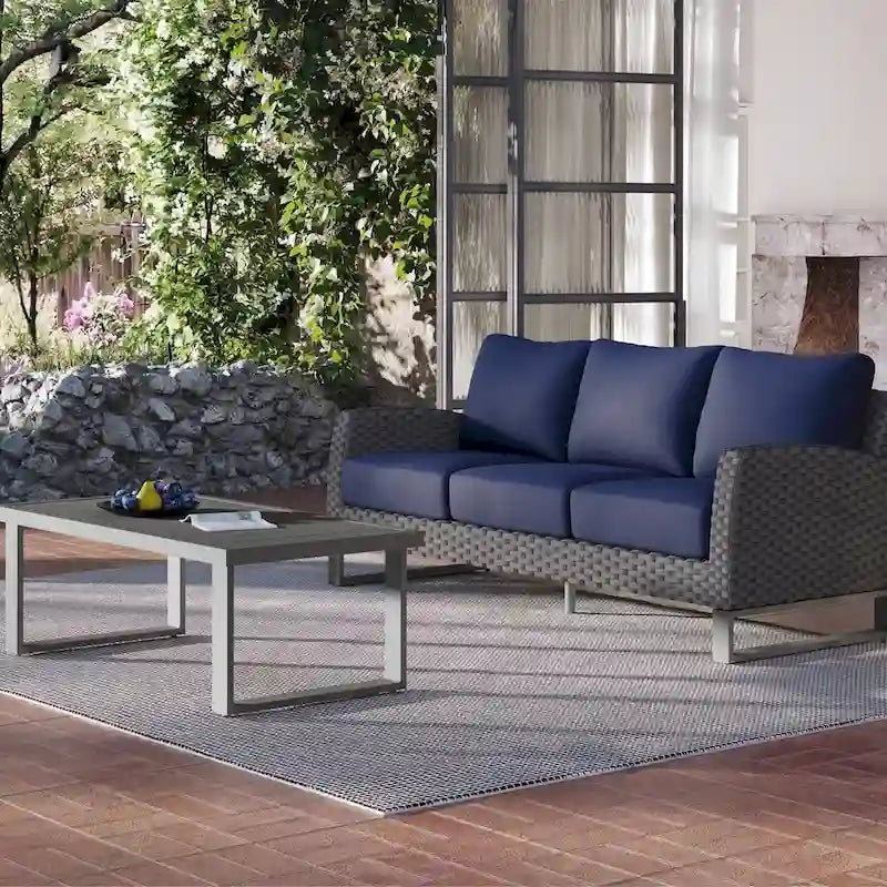 Set Divano e Tavolino da Caffè da Esterno New Classic Furniture Fiji - 2 Pezzi