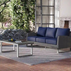 Set Divano e Tavolino da Caffè da Esterno New Classic Furniture Fiji - 2 Pezzi