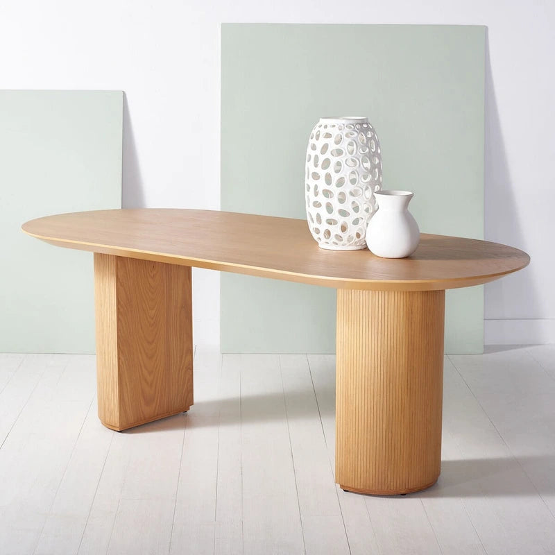 Tavolo da pranzo in legno Svenja SAFAVIEH Couture - 79 L x 35 P x 29.5 A - 79Lx35Px30A
