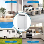 Condizionatore portatile da 12.000 BTU per 51 mq, unità AC 3-in-1 con modalità di raffreddamento/deumidificatore/ventilatore