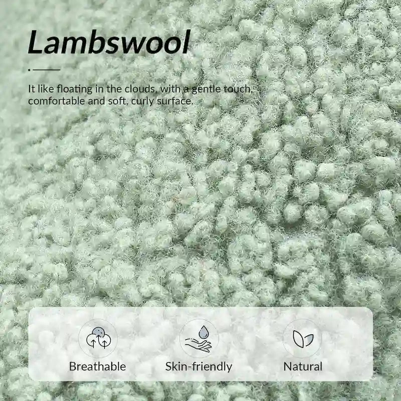 Poltrona Sheila Modern 30 W Boucle con gambe in legno massello, set da 2 di HULALA HOME