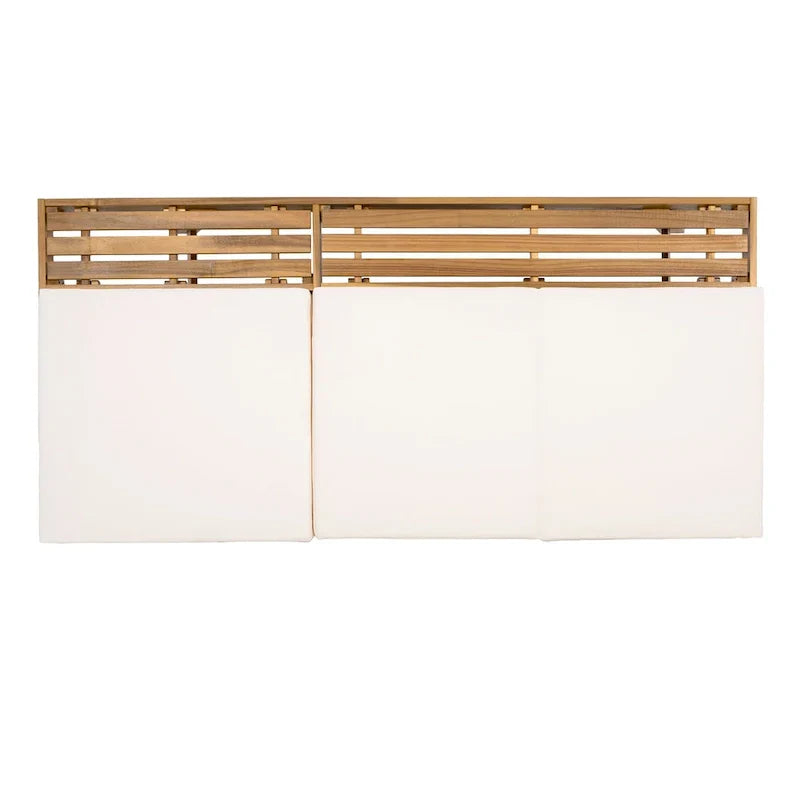 Christopher Knight Home - Michael, set di 2 chaise longue da esterno in acacia