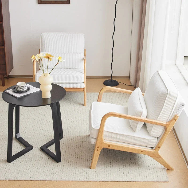 Poltrona imbottita Mid-Century Modern