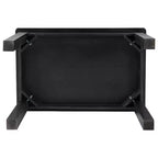 Flash Furniture Tavolo da Pranzo Rettangolare Rustico in Pino Massiccio 46 x 30