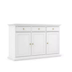 Tvilum, Credenza con 3 Ante e 3 Cassetti, Bianco