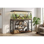 Supporto per acquario in metallo da 55-75 galloni, Supporto per acquario resistente con mobiletto, Supporto per acquario multi-livello con gambe rinforzate, Adatto
