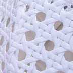 LeisureMod Sedia a Uovo Sospesa per 2 Persone con Supporto - Dondolo Pensile per Esterni/Interni in Rattan Intrecciato con Cuscini