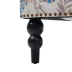 Poltrona Club Contemporanea Christopher Knight Home Harrison in Tessuto con Borchie