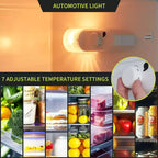 Mini Frigo da 127 Litri con Congelatore, Frigorifero Compatto con Porta Reversibile, Termostato Regolabile ad Alta Efficienza Energetica, Piccolo Frigo