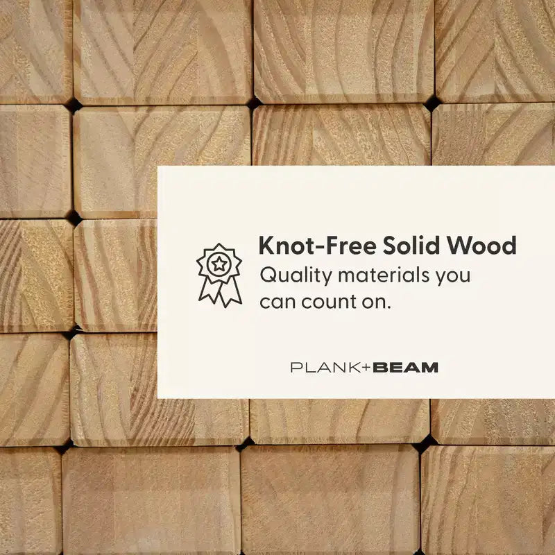 Letto a castello in legno massello Plank+Beam, stile rustico, singolo su singolo, per adulti