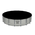 Piscina Fuori Terra Rotonda Bestway Steel Pro MAX con Pompa e Copertura