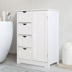 Mobile contenitore da bagno VEIKOUS con 4 cassetti