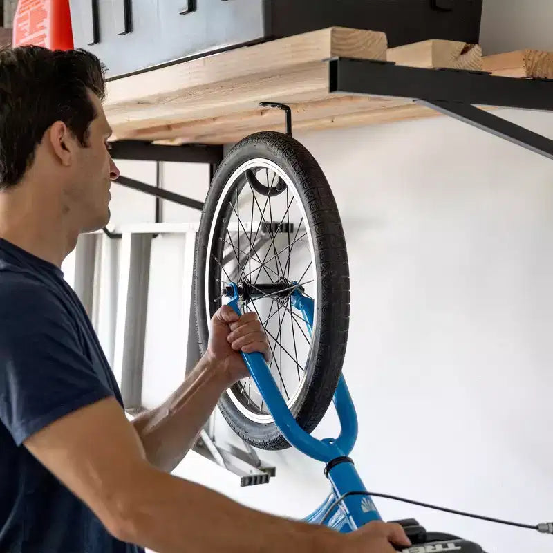 StoreYourBoard Staffe per mensole a muro fai da te 2' x 8' | Mensola da parete resistente per garage