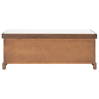 SAFAVIEH Fiorello Panca Contenitore a 3 Cassetti con Cuscino - 47,3 L x 15 P x 19 A - 47Lx15Px19A