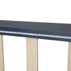 Letto a piattaforma a forma di auto da corsa Whisen Wood, formato singolo, con LED e schienale imbottito