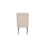 Set da pranzo allungabile Best Quality Furniture da 9 pezzi, in stile rustico grigio