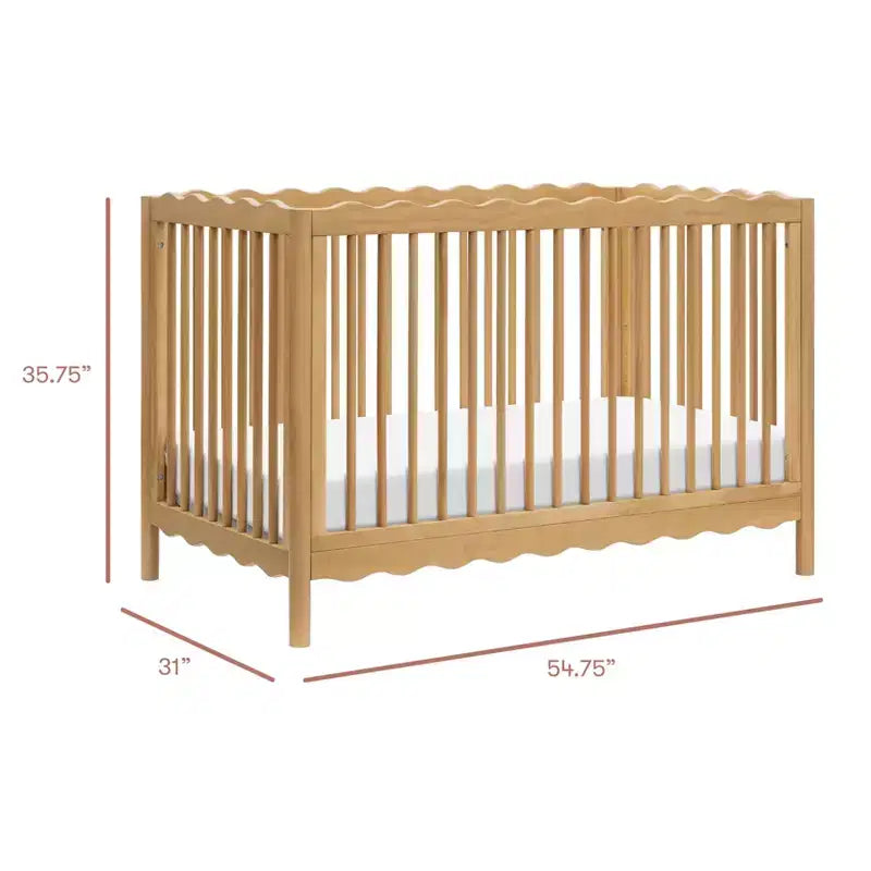 Babyletto Swell Culla Trasformabile 4-in-1 con Kit per la Conversione in Lettino per Bambini