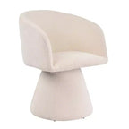 Christopher Knight Home Yodsak Set da Pranzo Moderno a 7 Pezzi in Legno e Metallo con Sedie Girevoli a 180