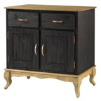Credenza in legno verde
