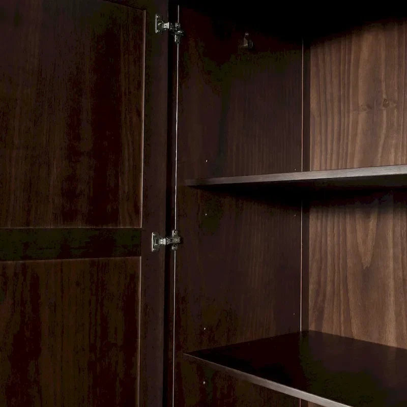 Armadio a 2 ante in legno massello - 41x72x22