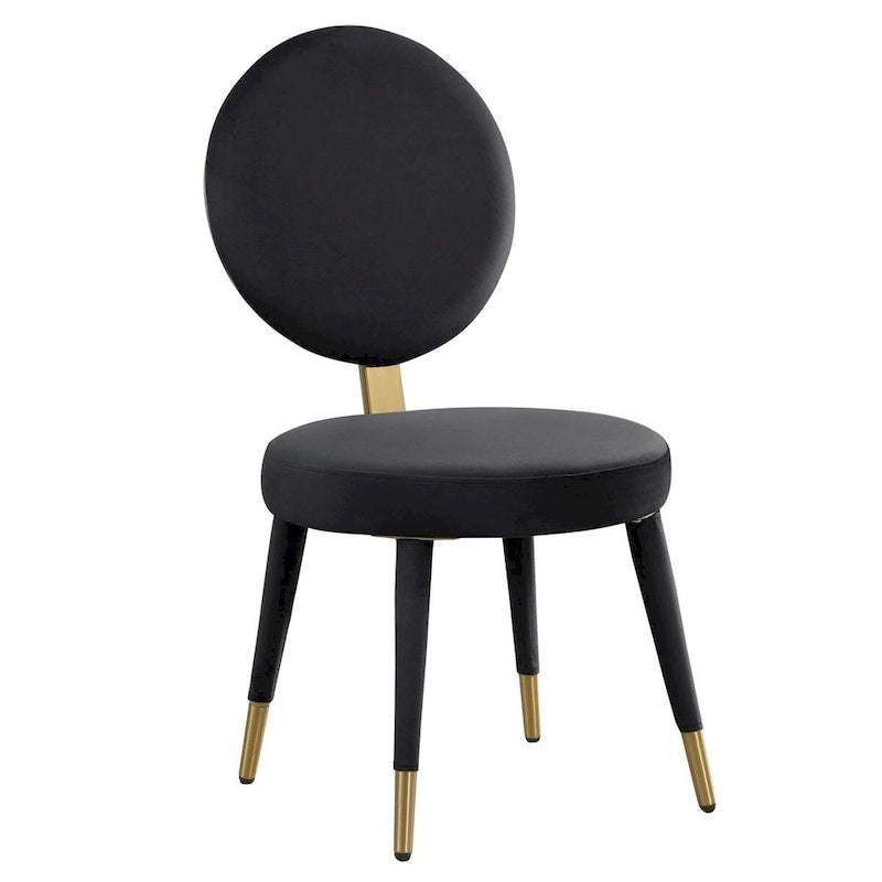Morden Fort Set da pranzo rotondo moderno di lusso da 5 pezzi con tavolo e sedie
