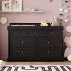 Fasciatoio e Cassettiera Versatile Famapy: Design Convertibile, Cassetti Spaziosi - Cresce con il Tuo Bambino