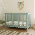 Babyletto Swell Culla Trasformabile 4-in-1 con Kit per la Conversione in Lettino per Bambini