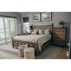 Letto Malibu in Legno Massello