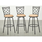 Sgabelli girevoli regolabili in altezza Simple Living Alyssa (set da 3)