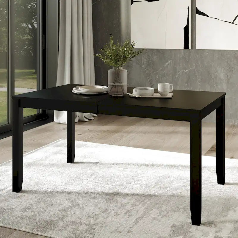 Set da pranzo classico in legno a 7 pezzi CraftPorch
