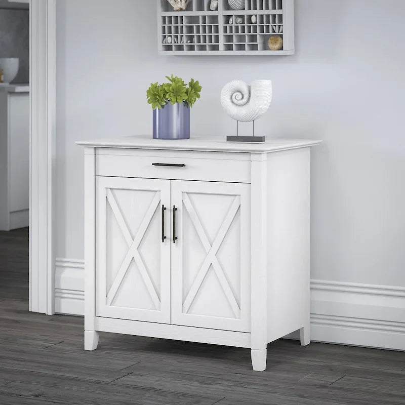Scrittoio Key West con mobiletto di Bush Furniture