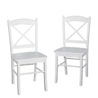 Sedie da pranzo per cottage di campagna Simple Living (set da 2)