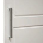 Palace Imports Armadio a 3 ante Cosmo 100% legno massello con ante in legno massello o a specchio