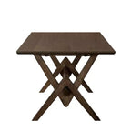 Christopher Knight Home Simon Set da pranzo 5 pezzi in legno di gomma stile Mid-Century moderno con sedie imbottite in bouclé