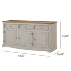 Credenza a buffet in legno 65 - Collezione Corona