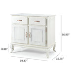 Credenza in legno verde