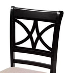 Set di 4 sedie da pranzo Clarke - Baxton Studio