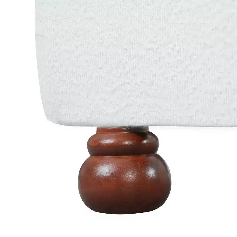 Christopher Knight Home Matteo, letto imbottito moderno in gomma boucle