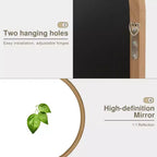 Specchio da parete marrone con cornice in legno ad arco intagliata classica e base in rattan, 37 pollici L x 71 pollici A