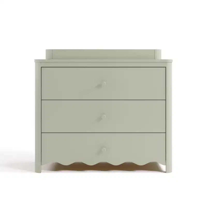 Comodino fasciatoio a 3 cassetti Storkcraft Casablanca con piano rimovibile
