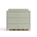 Comodino fasciatoio a 3 cassetti Storkcraft Casablanca con piano rimovibile